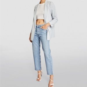 All Saints Powder Blue Blazer | Size 4